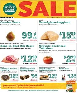 whole foods market sales this week|whole food weekly grocery ads.